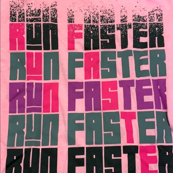 Girls XL pink graphic T-shirt - Picture 3 of 3